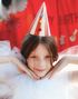 6 stk Fargerike Partyhatter Sirkus med Pompoms - Circus Party