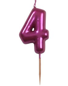 Tallet 4 - Metallisk Rosa Kakelys
