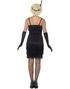 Daisy The Gatsby Flapper Damekostume - Sort