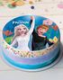 Tårtbild med Elsa & Anna - Frozen 2
