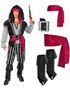 Klassisk Piratkostume med 6 Dele