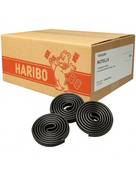 3 kg Stor Pose Haribo Rotella Lakridsruller
