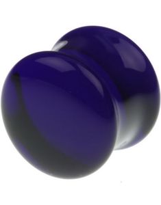 Blå Pyrex Piercing Plug