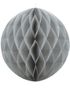Lys Grå Honeycomb Bold VÆLG STØRRELSE 10-40 cm