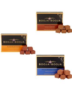 Taste Them All - Booja-Booja Chokoladetrøfler - Tre Smage - Pakketilbud