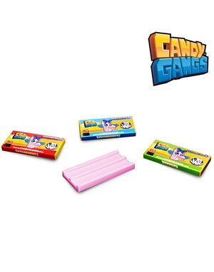 1 stk Glam Bubble Gum - Tyggegummier med Tatoveringer - Assorterte Smaker