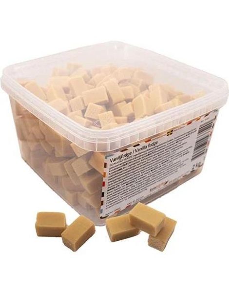 2 kg Vanilje Fudge / Bløde Karameller