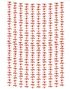 Rosegullfolierte Blomster Backdrop/Bakgrunn - 100 x 210 cm