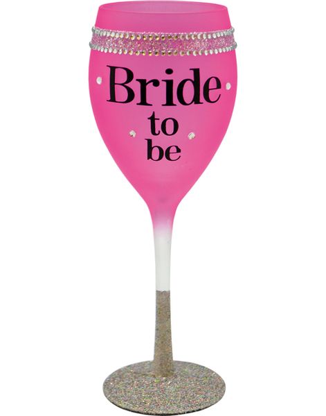 Bride to Be Drinkglas pyntet med Sten