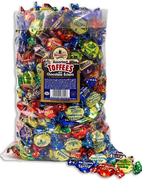 12 poser Walkers Assorted Toffees – Hel Eske