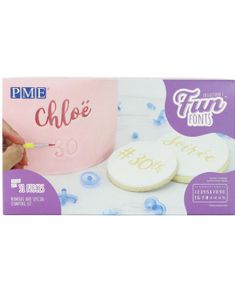 Fun Fonts Numerals and Special Characters - Stempelsett med Tall og Spesialtegn i 31 Deler - PME Cake