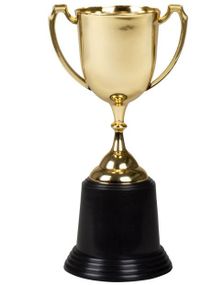 Gullfarget Pokal - 12 cm