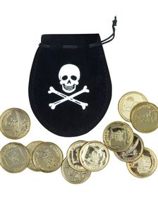 Piratpung med 12 Guldmønter