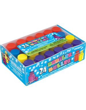 24 stk Flasker med Sæbebobler 17,74ml