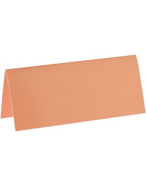 10 stk Korallfargede Bordkort