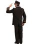 Marineofficer - Sort Herrekostume