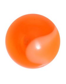 Marble Ball - Orange Akrylkugle