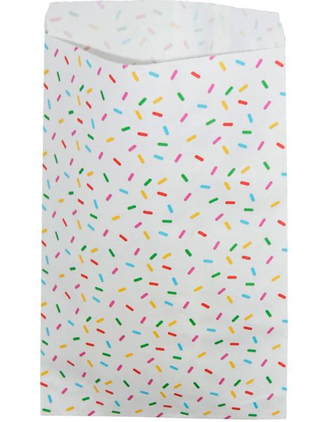 8 stk Tutti Frutti Godtepose i Papir 23x15,5 cm