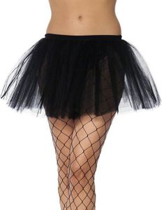 Sort Underskørt/Tutu-skørt - 30 cm