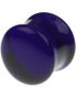 Blå Pyrex Piercing Plug