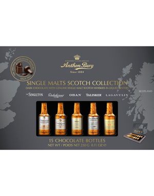 Anthon Berg Single Malts Scotch Collection - Mørk Chokoladelikør 230 gram