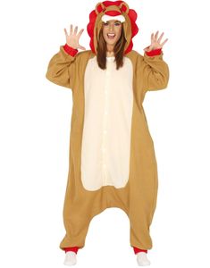Løve Kigurumi Unisex Kostume