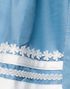Nydelig Luksus Dirndl-Oktoberfestkjole med Blomstermønster og Forklæde