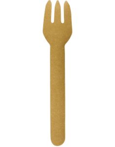10 stk Miljøvennlige Gafler Gull 13 cm