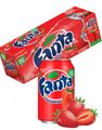 12 stk Fanta Strawberry 355 ml - Hel Æske (USA Import)