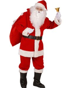 Deluxe Santa Kostume - Nissekostume i strl Large/X-Large