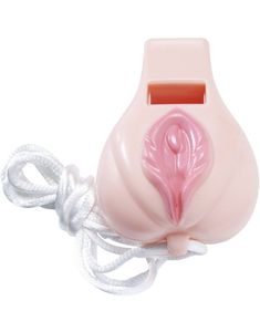 Vagina formet Fløjte med Snor