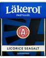 Läkerol Sugarfree Licorice Seasalt / Lakrids Sukkerfri Pastiller med Havsaltsmag 25 gram
