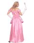 Rosa Prinsessekostume 4 Dele