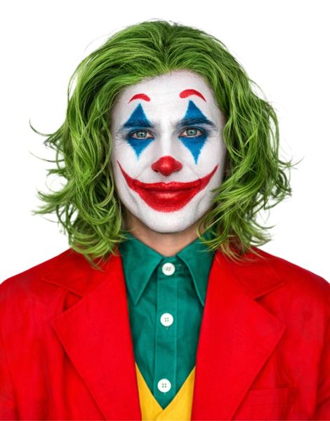 Joker Inspirert Parykk