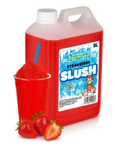 Strawberry Slush-Koncentrat - 40 Liter Klar Slush - Crazy Factory