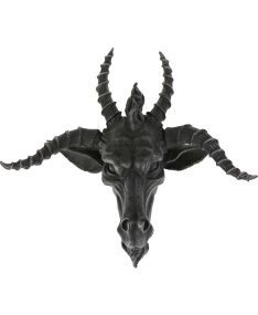 The Goat of Mendes - Kranie-Figur med Vægfeste 23 cm