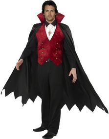 Vampyrkostume til Mand