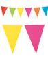 Banner med Farverige Store Vimpel Flag 10 meter 