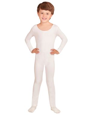 Hvid Bodysuit til Børn med Lange Ærmer