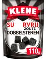 Klene Sukkerfri Dobbelt Saltede Lakrids Terninger 110 Gram