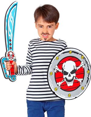 Piratsverd og Skjold
