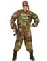 Muskuløs Soldat Herrekostume