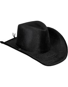 Klassisk Svart Cowboyhatt