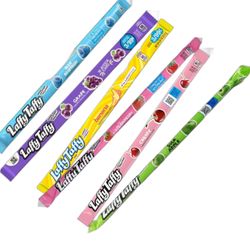 Taste Them All - Wonka Laffy Taffy - Seks Smagsvarianter - Pakketilbud