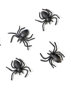 10 stk Edderkopper for Dekoration 3x3 cm