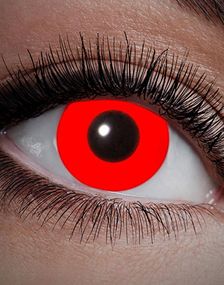1872288000_6All Red - Rød UV/Blacklight Crazylinser