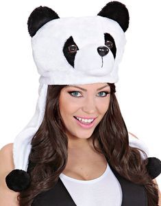 Panda Hat med Kvaste