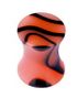 Smoked Stone - Orange Akryl Plug