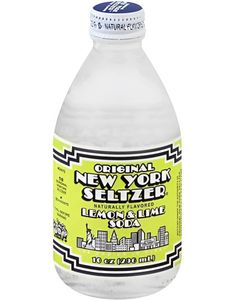 Original New York Seltzer Lemon & Lime Soda - Sodavand med Citron- og Limesmag 296 ml (USA)