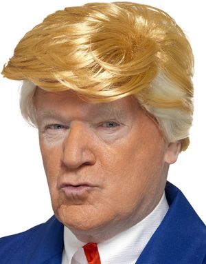 Donald Trump Inspireret Blond Paryk